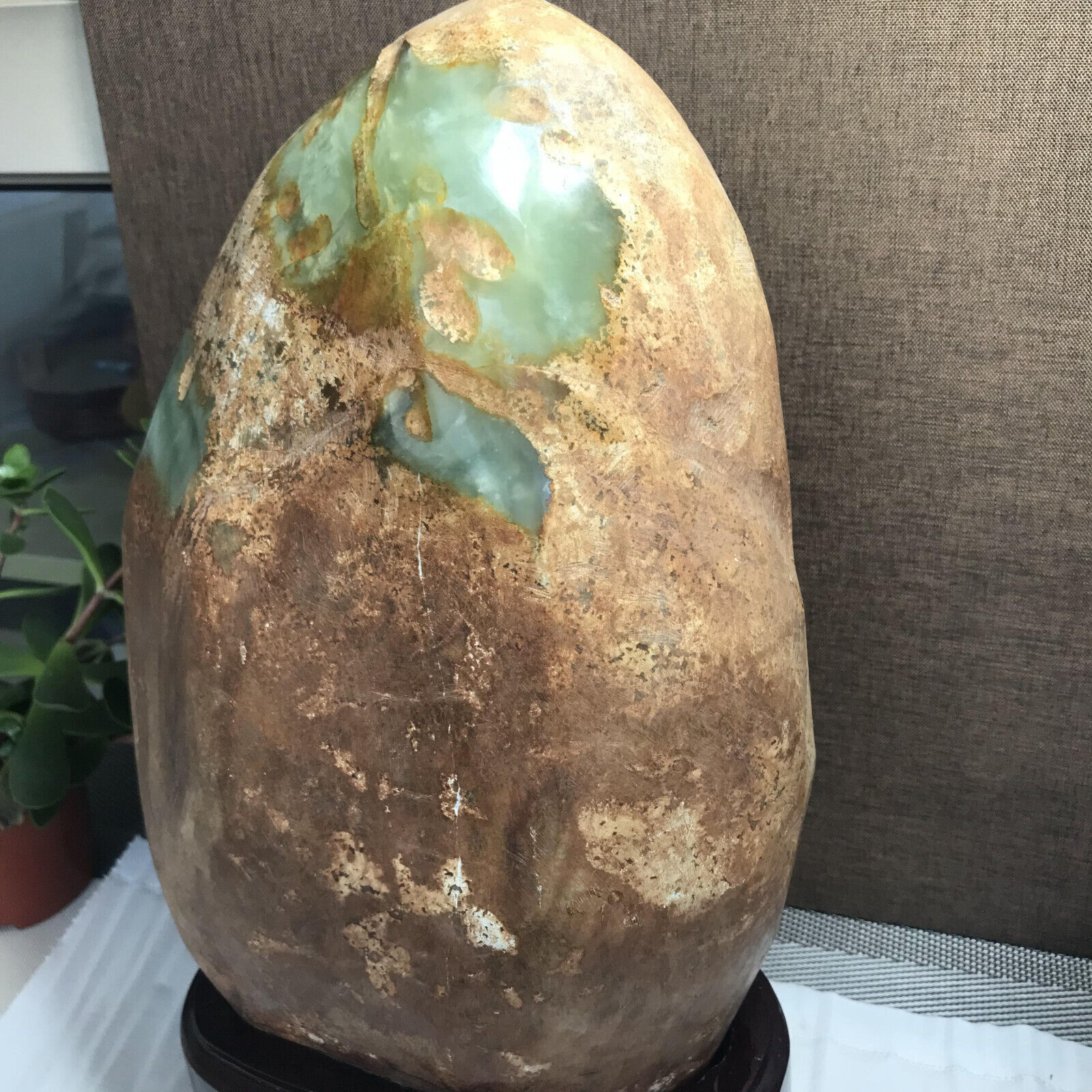 Large Top Jadeite Boulder-Rough Raw Cut Natural From-A Tyte-Jade Specimen 8.4kg