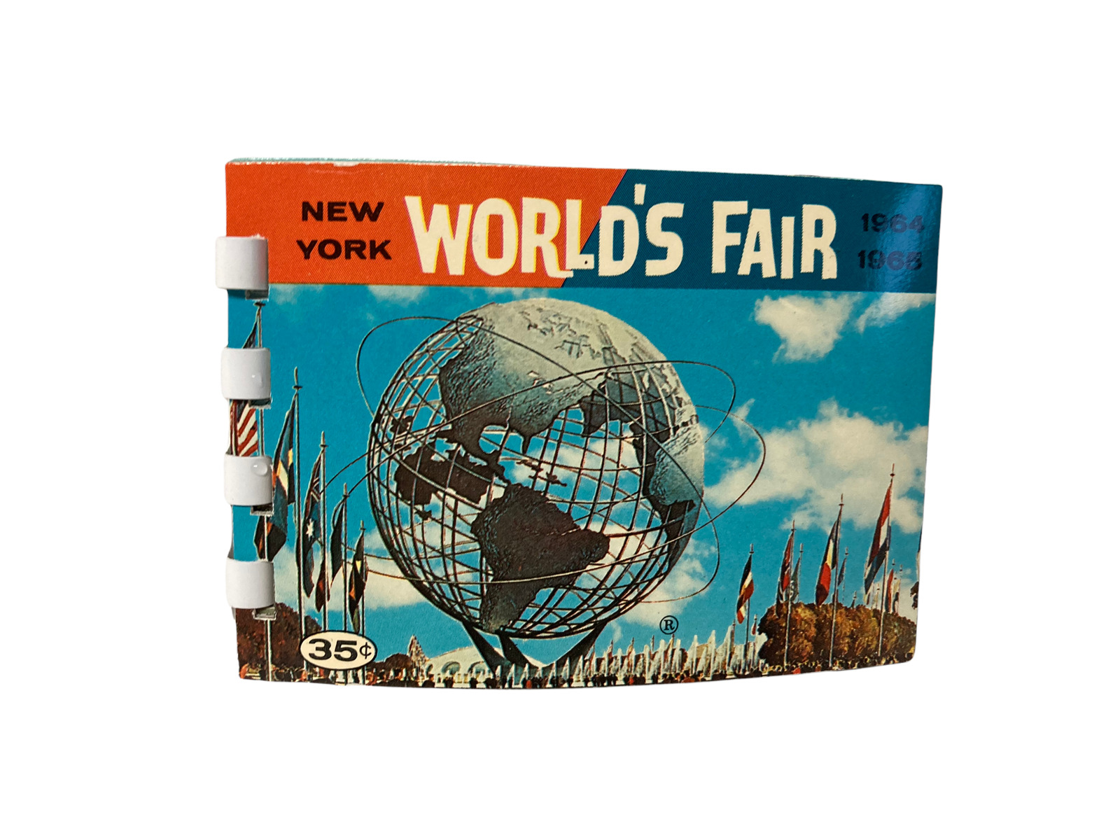Vintage New York World's Fair Mini Photo Album Book Booklet 1964-65