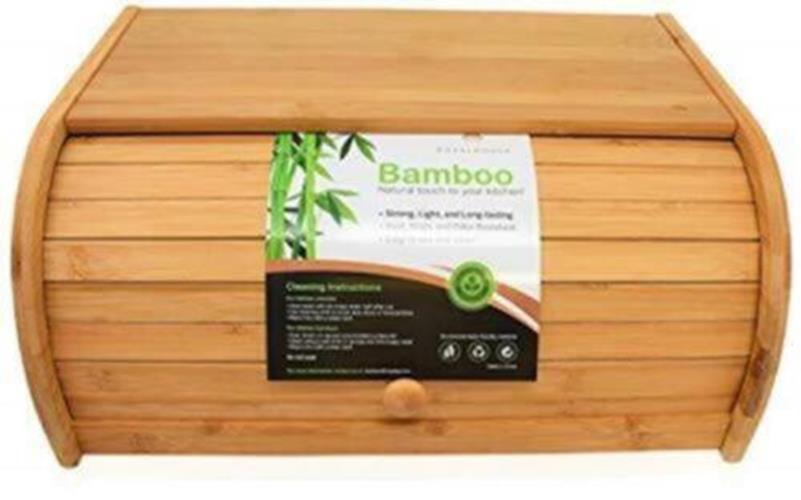 RoyalHouse Premium Bamboo Bread Box, Bread Storage And Organizer, Organizer    