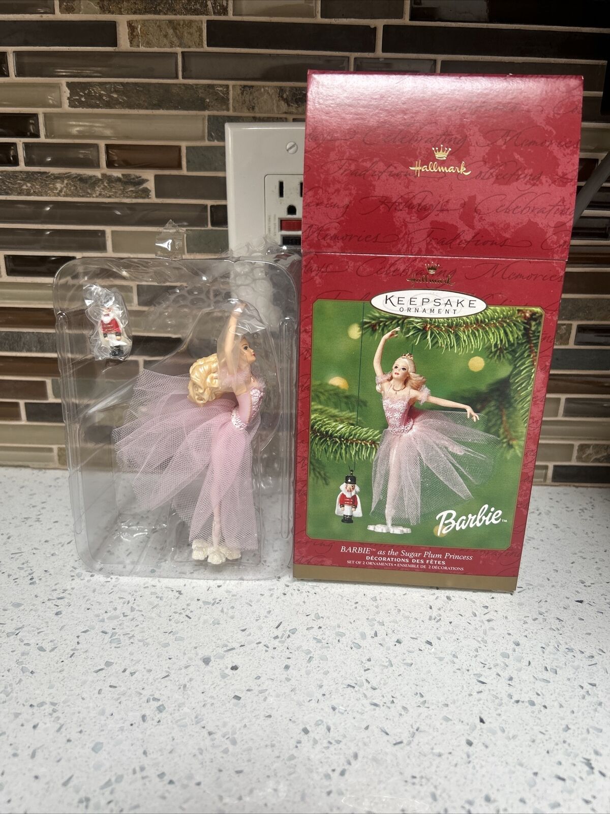 Hallmark Keepsake Ornament Barbie  the Sugar Plum Princess 2001