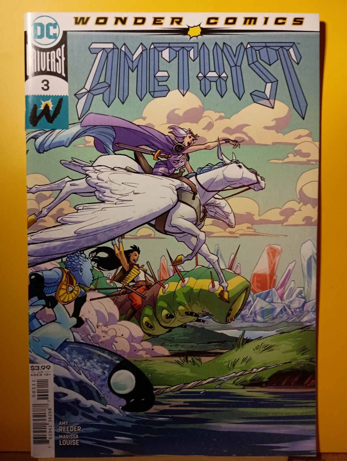 2020 DC Wonder Comics Amethyst Issue 3 Amy Reeder Cover Artist 