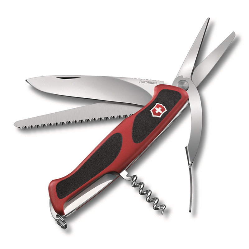 VICTORINOX Pocket Knife Ranger Grip 71 Gardener 0.9713.C pruning shears