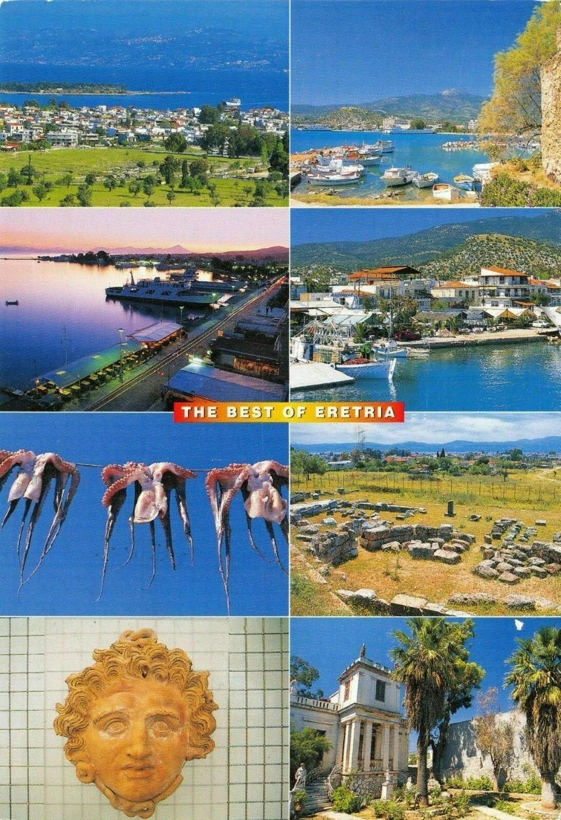 Greece Multi View Postcard, The Best of Eretria FJ0