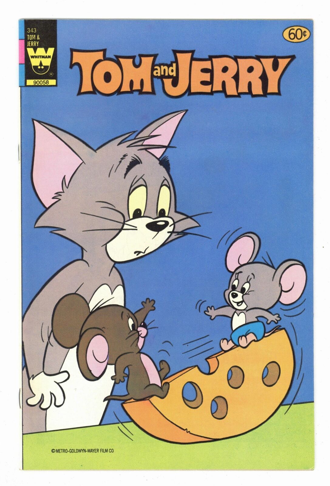 Tom and Jerry #343 VF 8.0 1983