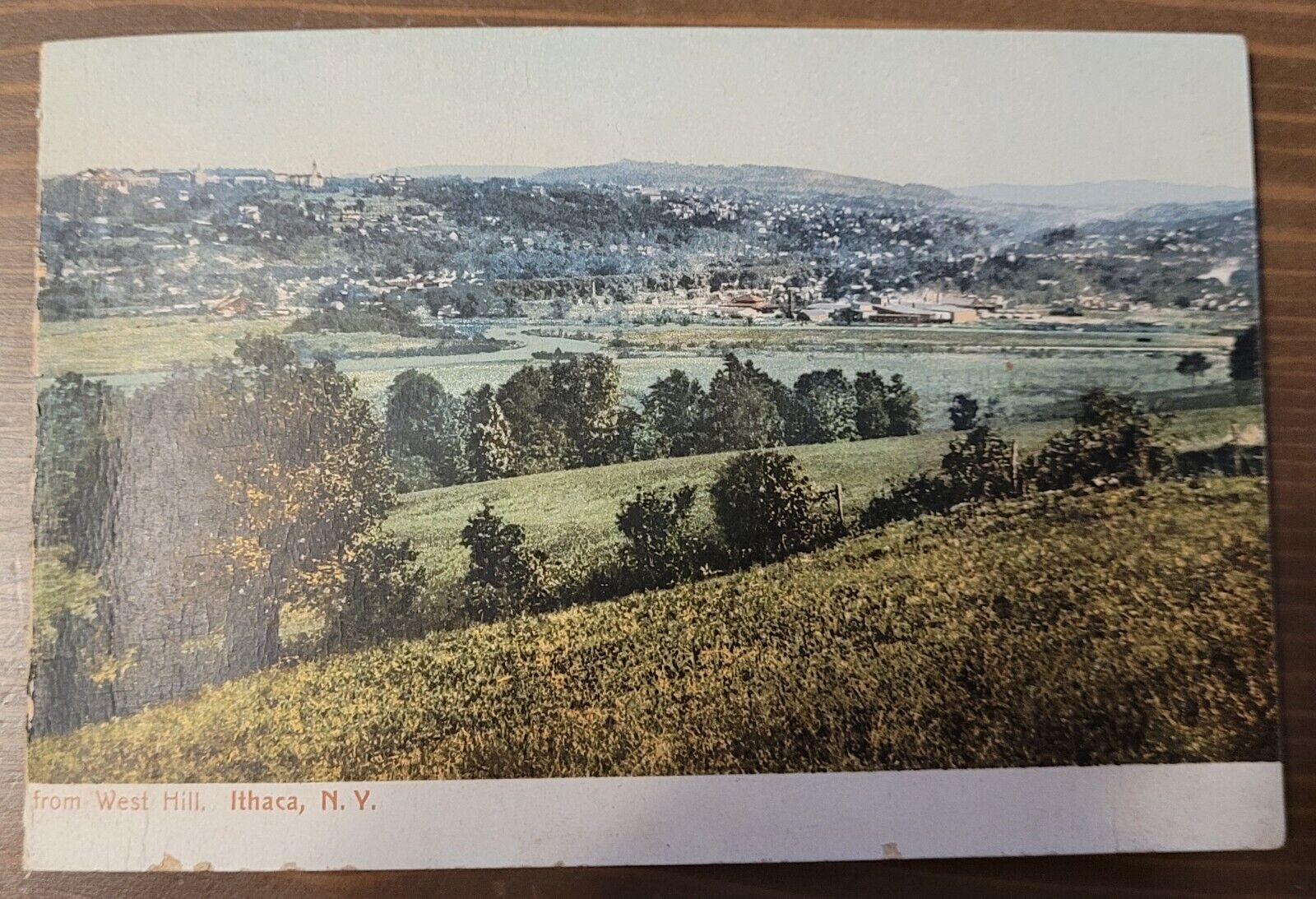 Antique Late 19th/Early 20th Century Postcard West Hill Ithaca, NY Rare HTF