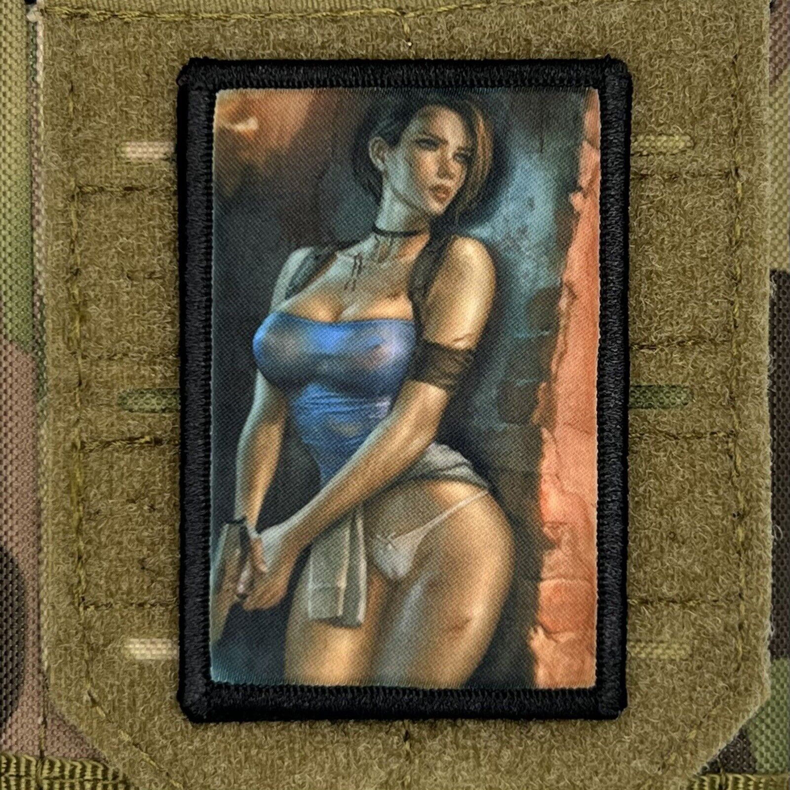 Resident Evil Jill Valentine Morale Patch / Military Badge ARMY Tactical 347