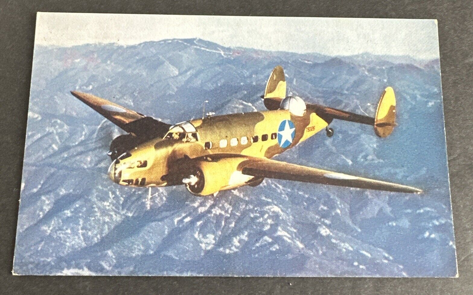 Postcard: Aircraft Aviation Military Lockheed Hudson Bomber C-72