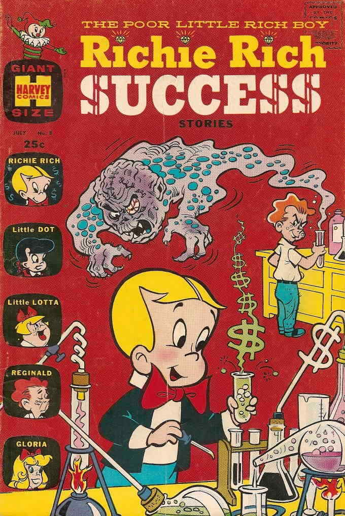 Richie Rich Success Stories #8 VG; Harvey | low grade - All Ages 1966 Little Dot