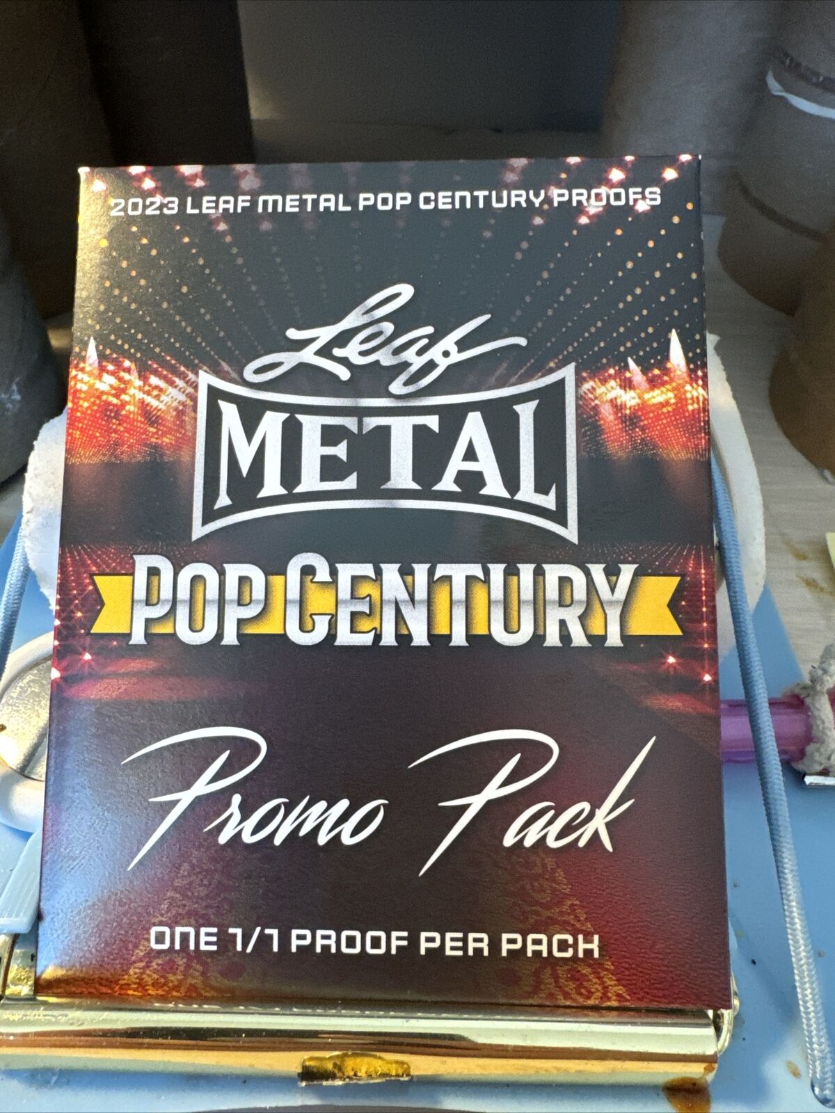 2023 Leaf Metal POP CENTURY 1/1 Proof Promo Pack Sealed New - You buy, You open