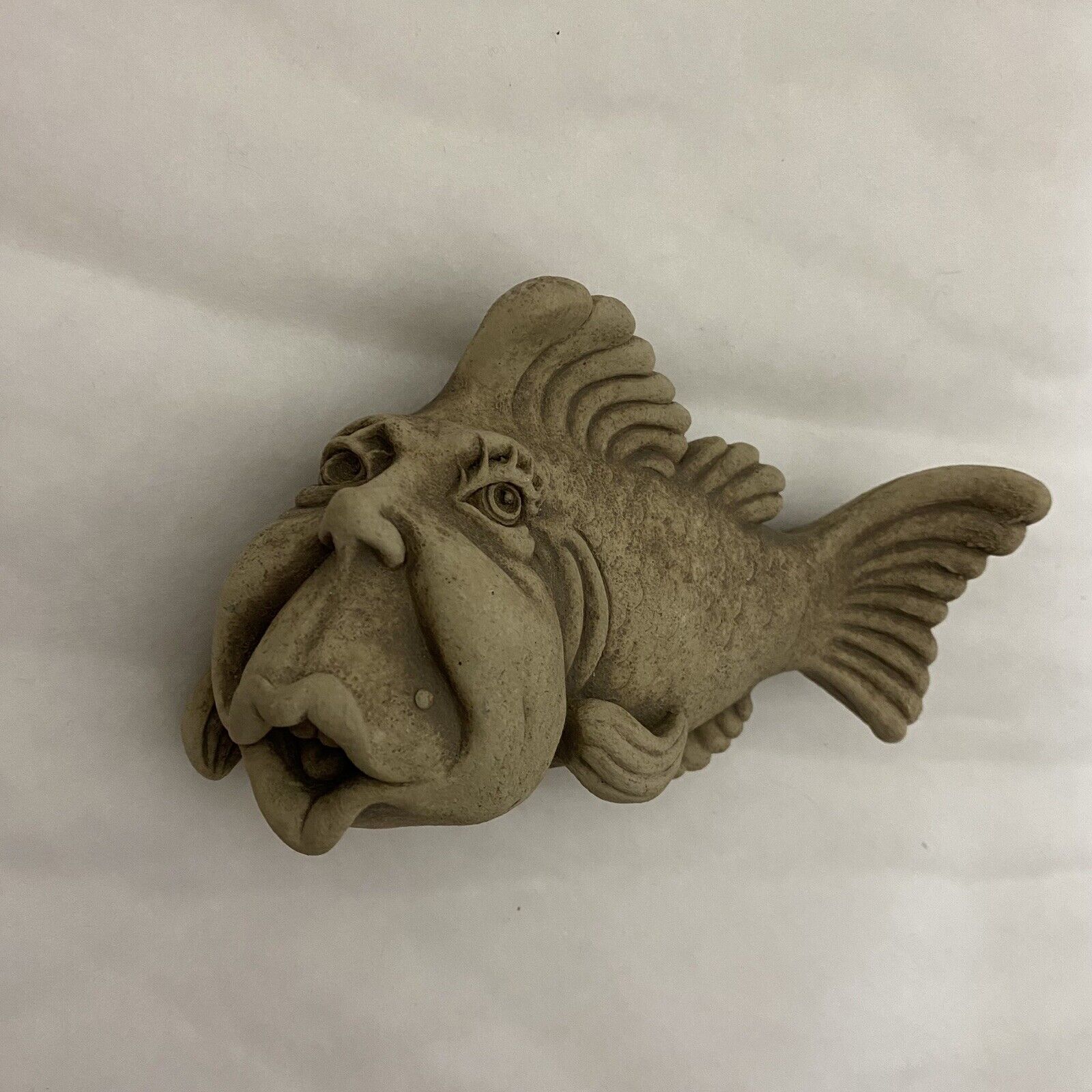 Carruth Studio Stone Fish Sculpture