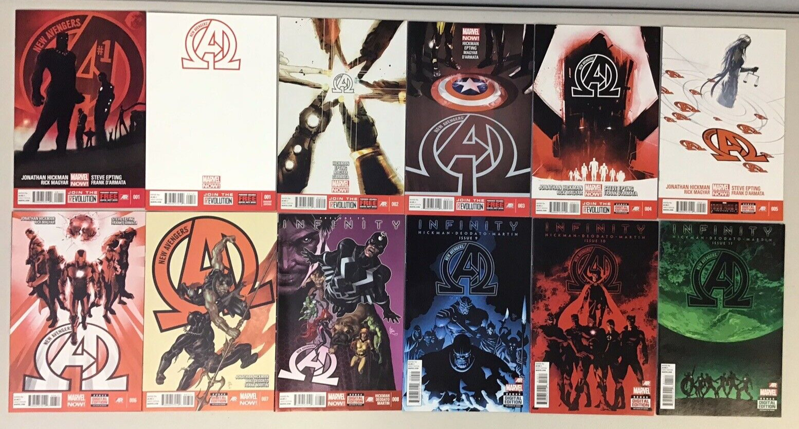 New Avengers #1-33 Complete Run Marvel Comics 2013 Lot of 34 NM-M