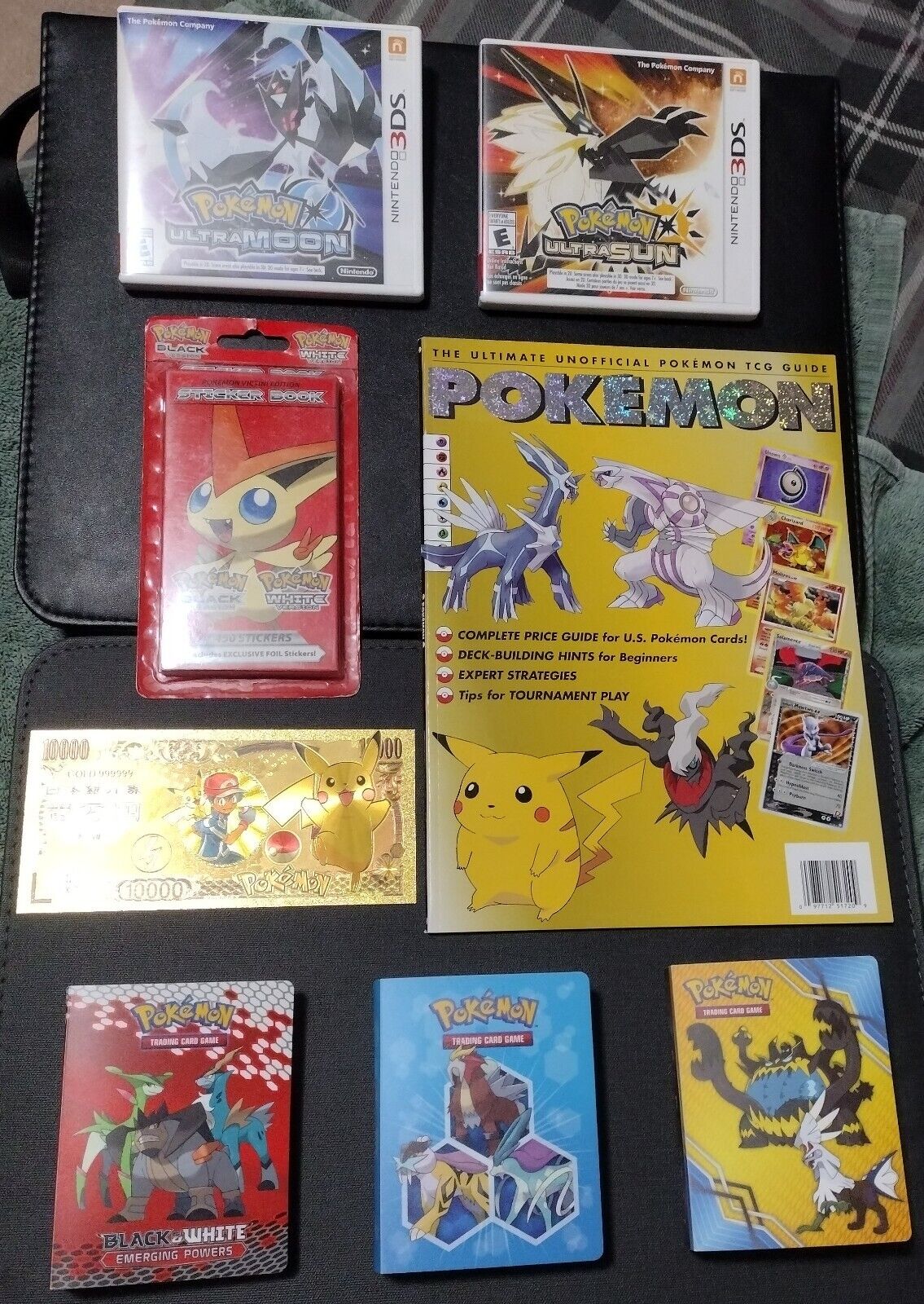Vintage Pokemon TCG Collectibles - 8 Items - Excellent Condition - Great Display