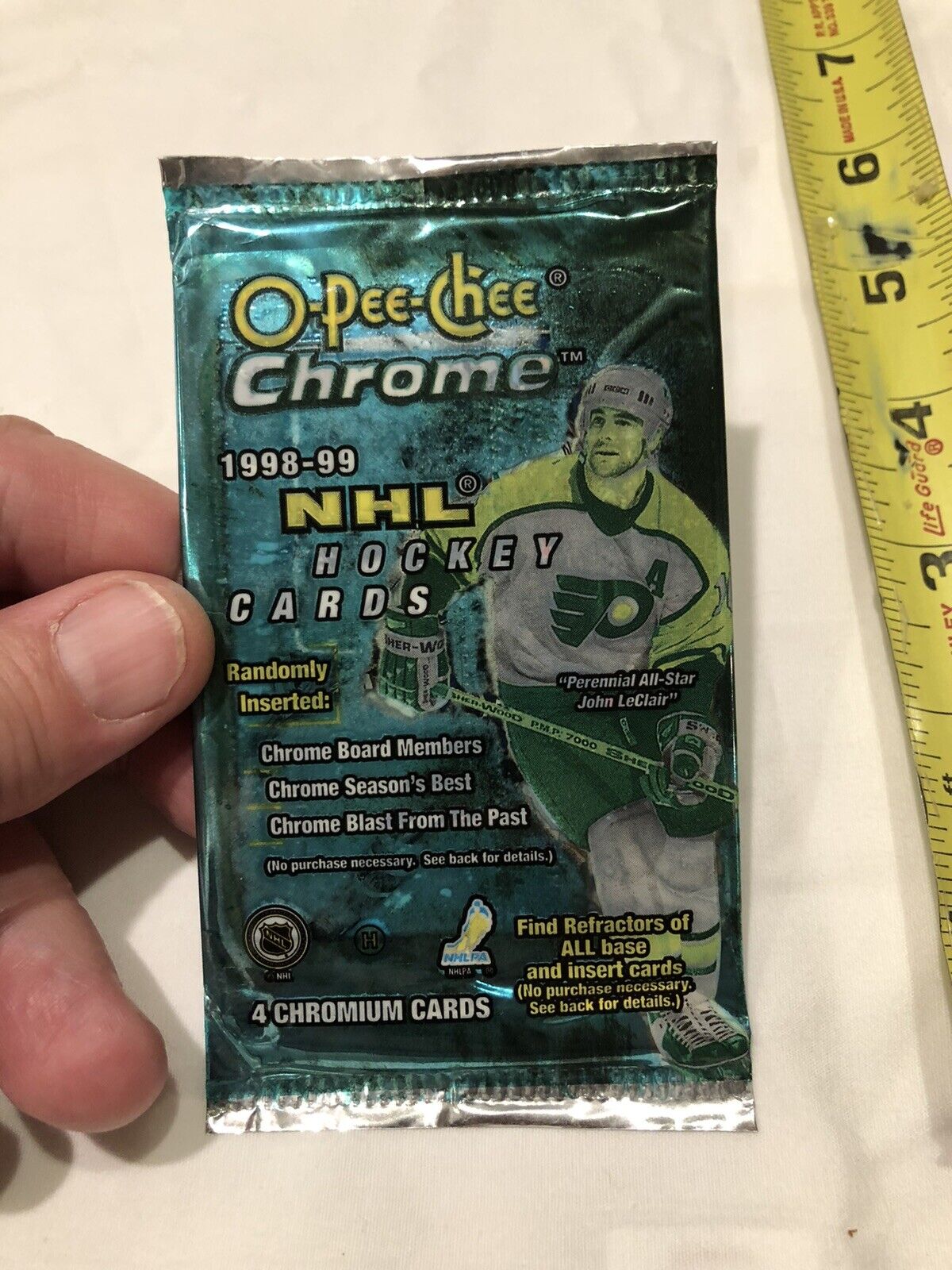 1998-99 O-Pee-Chee Chrome NHL Hockey Card Pack New & Sealed  in USA