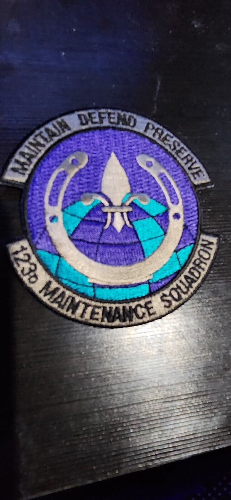 US Air Force 123rd Maintenance Squadron Subdued Patch