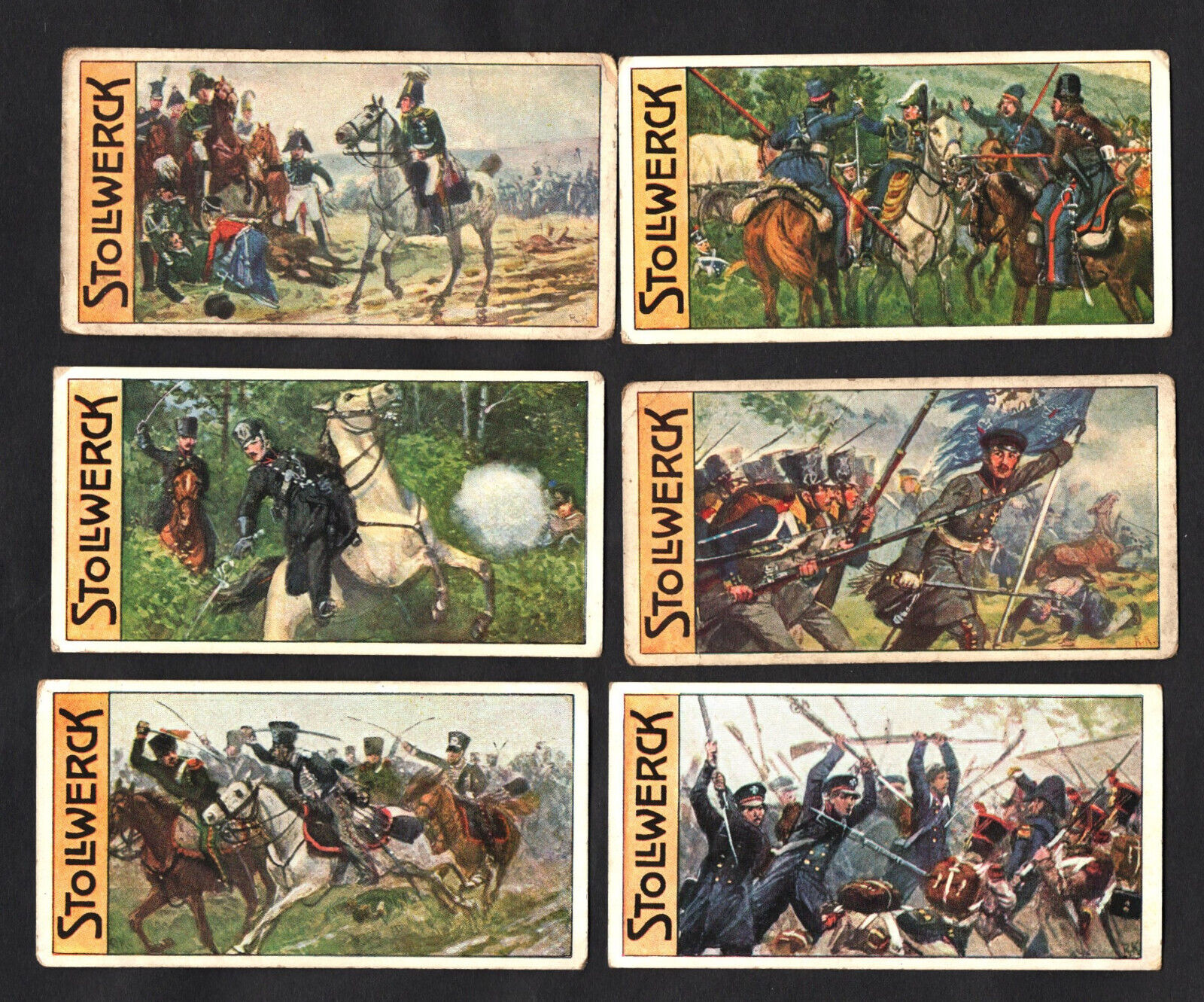 Events Of August 1813 War Stollwerck 1913 Ser 532 Card Set Army Battle Napoleon