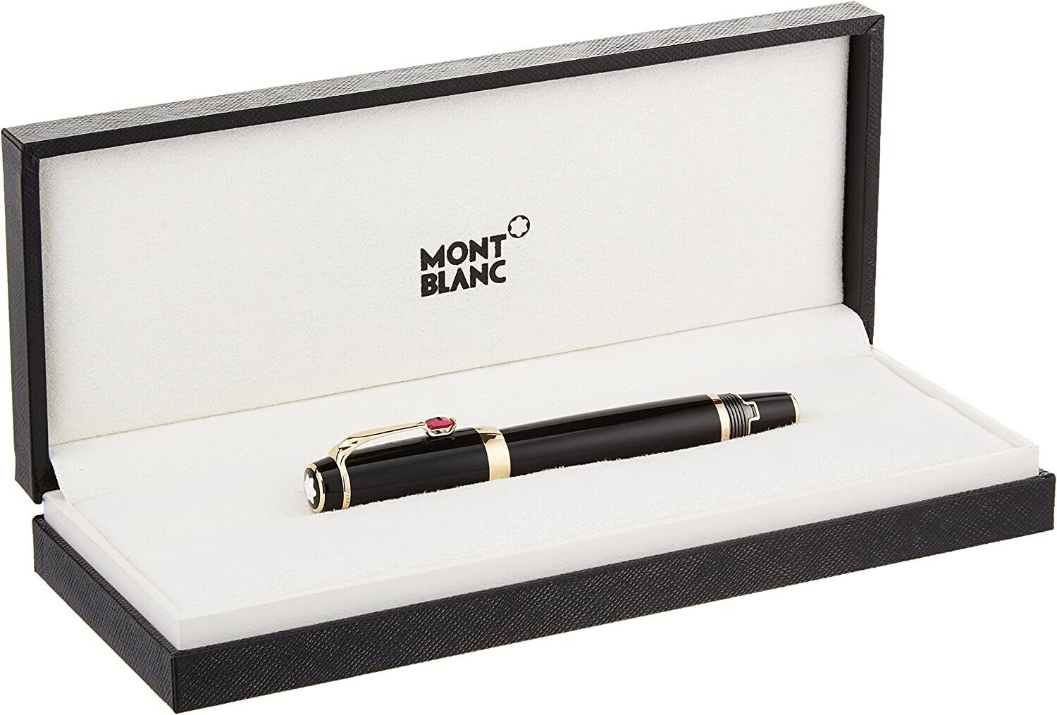 Montblanc Meisterstuck Rollerball Pen  Rouge Red Black Curated Gift