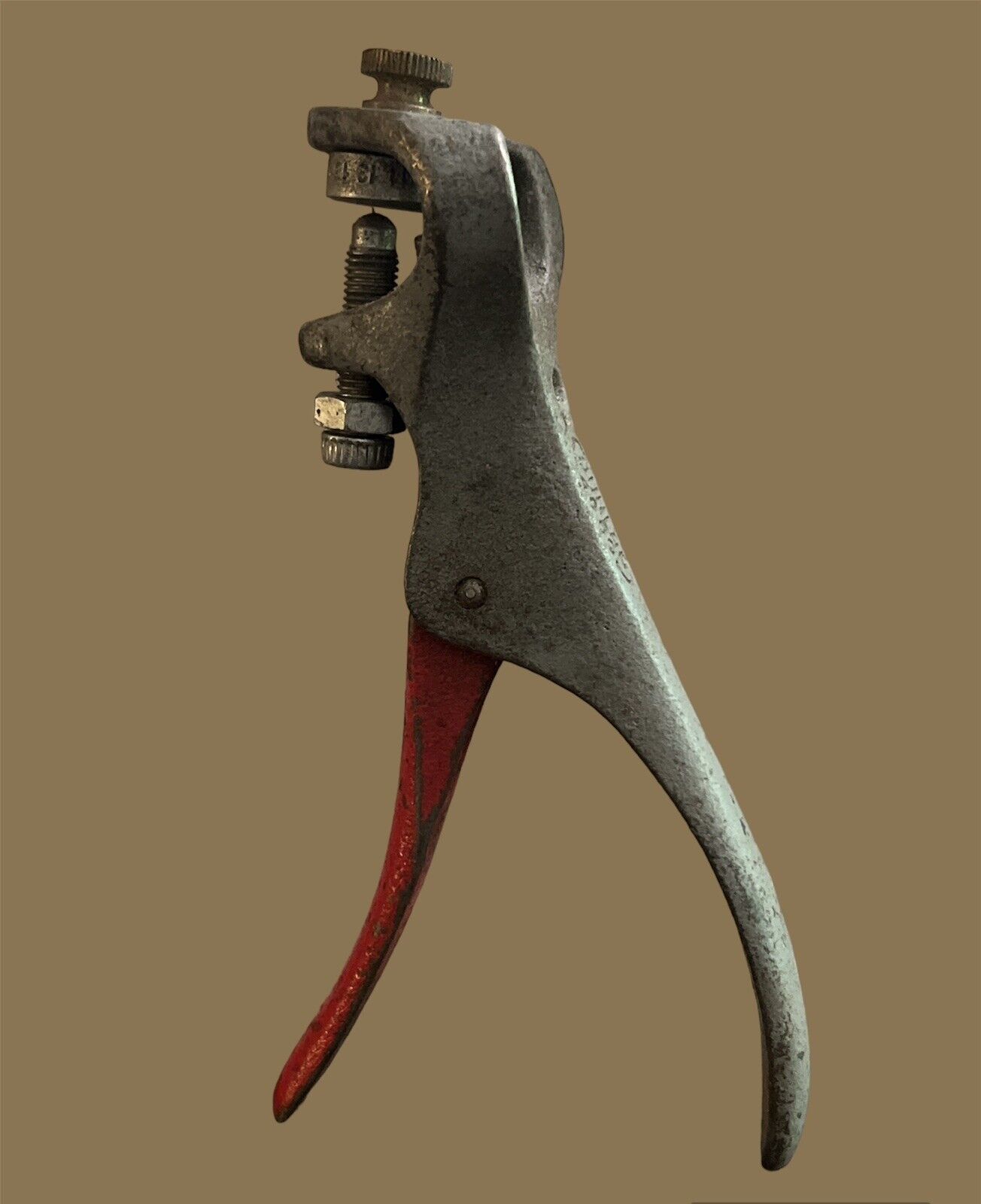 Vintage Dunlap Model 4880 Crosscut Hand Saw Adjustable Set Tool 