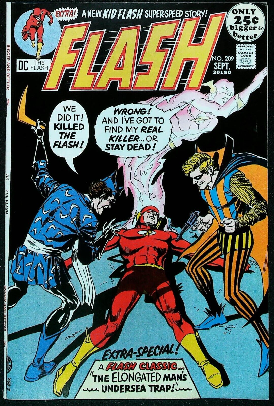The Flash #209 Vol 1 (1971) - Very Fine Range