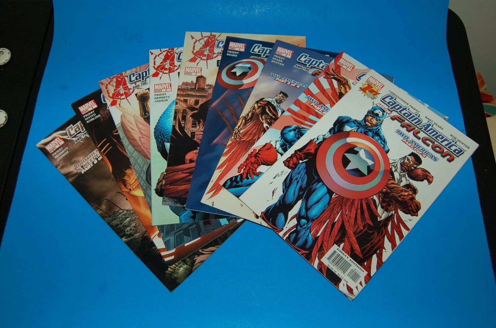 Captain America and The Falcon #1 ,2,3,4,5,6,7,8,9 (2004 Series) All Unread NM/M