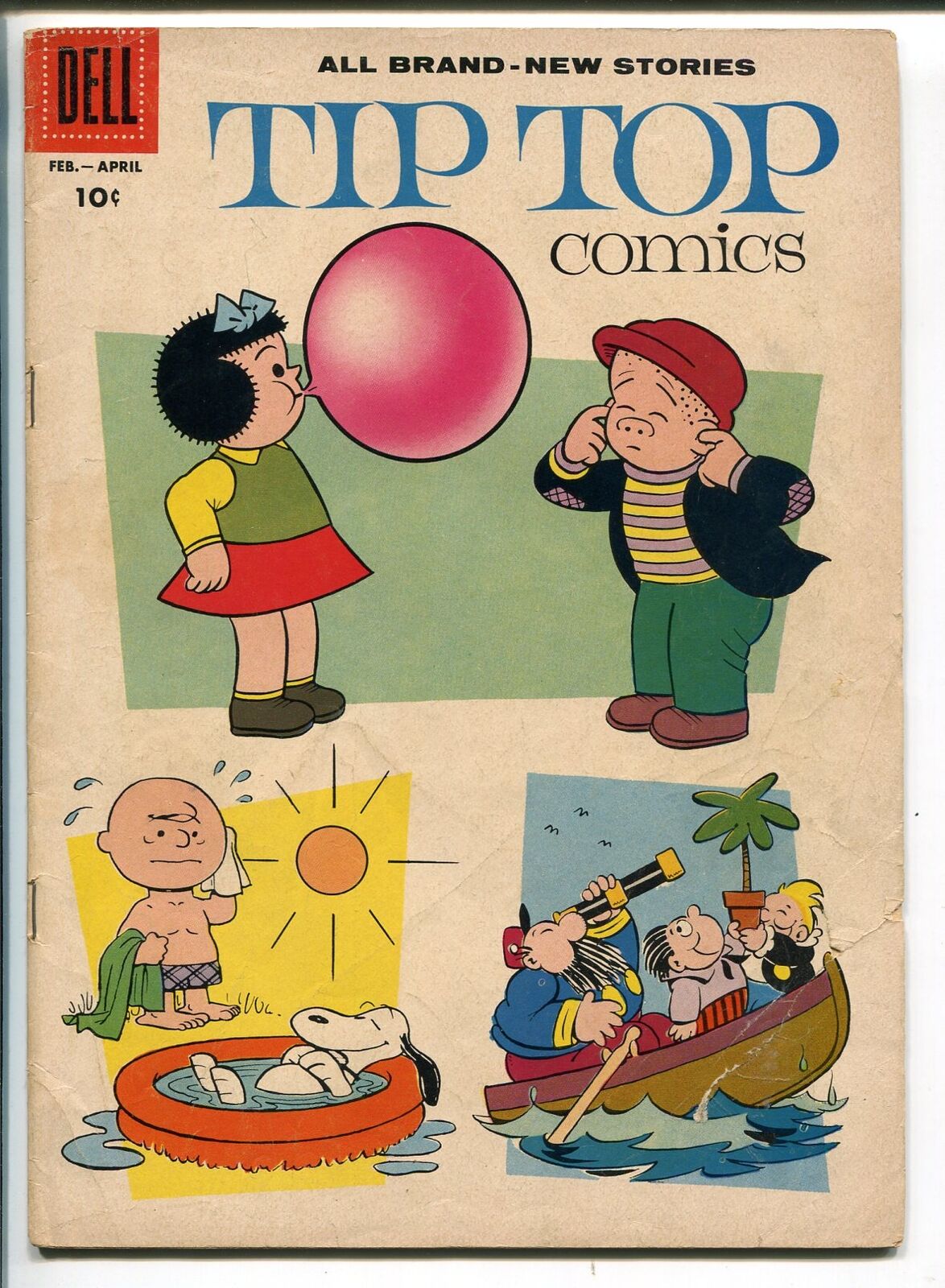 Tip Top #212  1958 - Dell  -G/VG - Comic Book