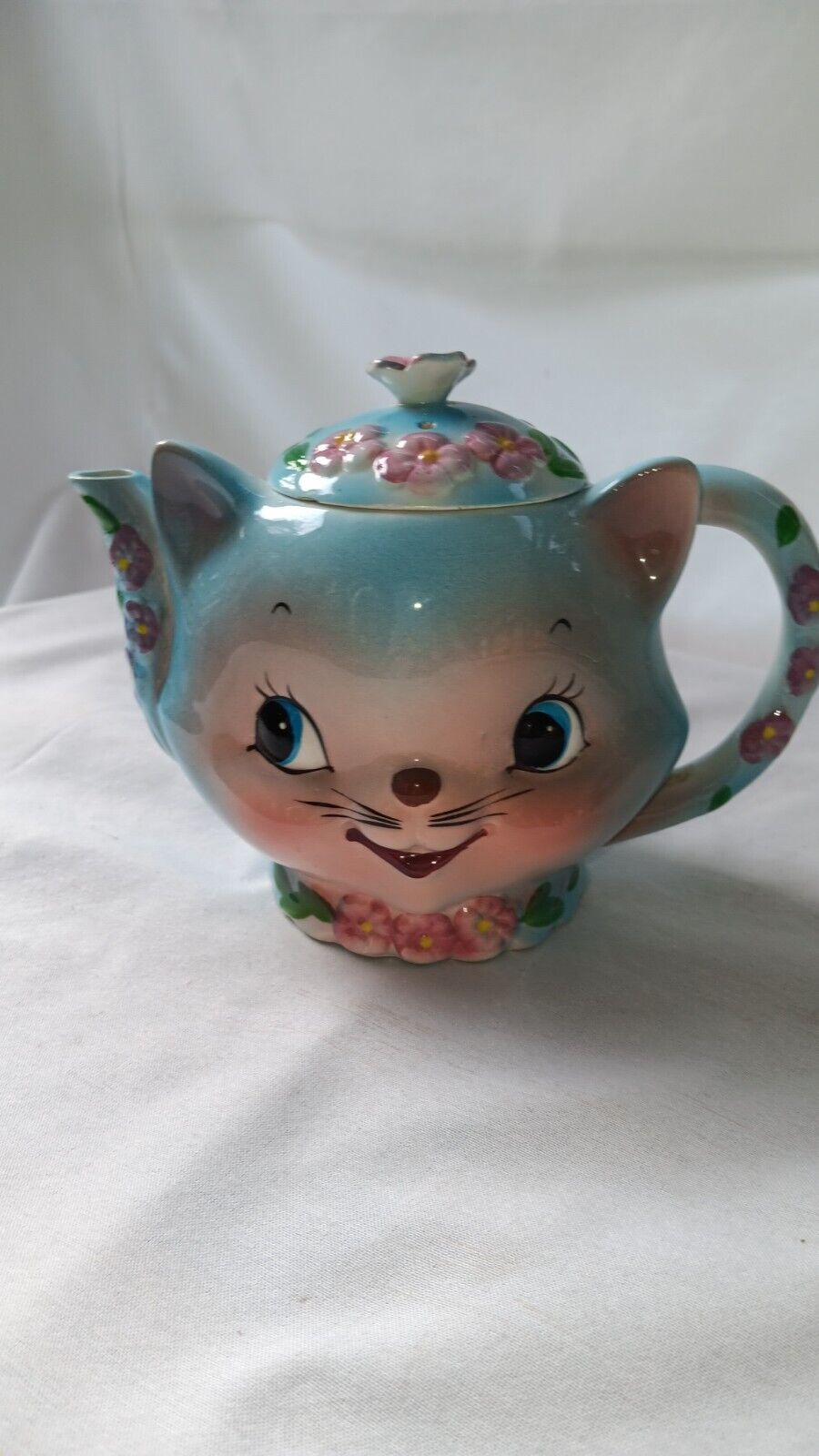Vintage Chase Cat/Kitten Tea Pot Anthropomorphic RARE FIND
