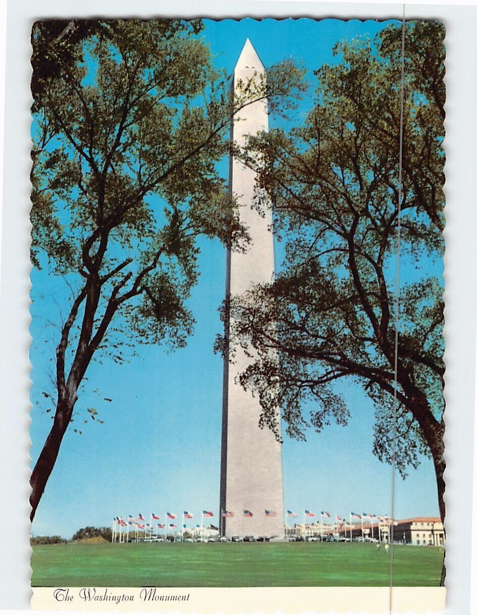 Postcard The Washington Monument Washington DC USA