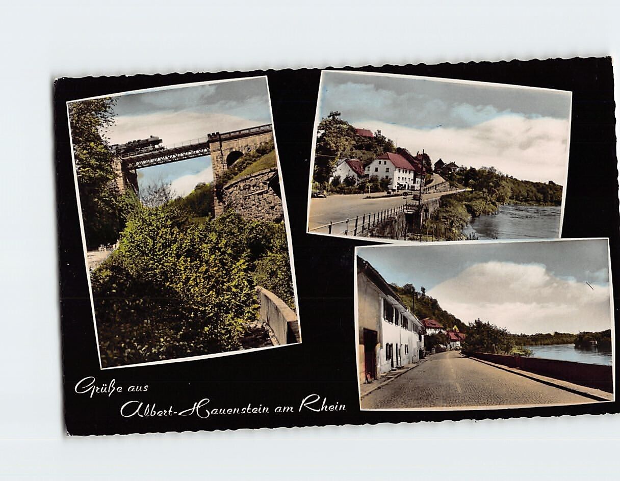 Postcard Grüße aus Albert Hauenstein am Rhein Germany