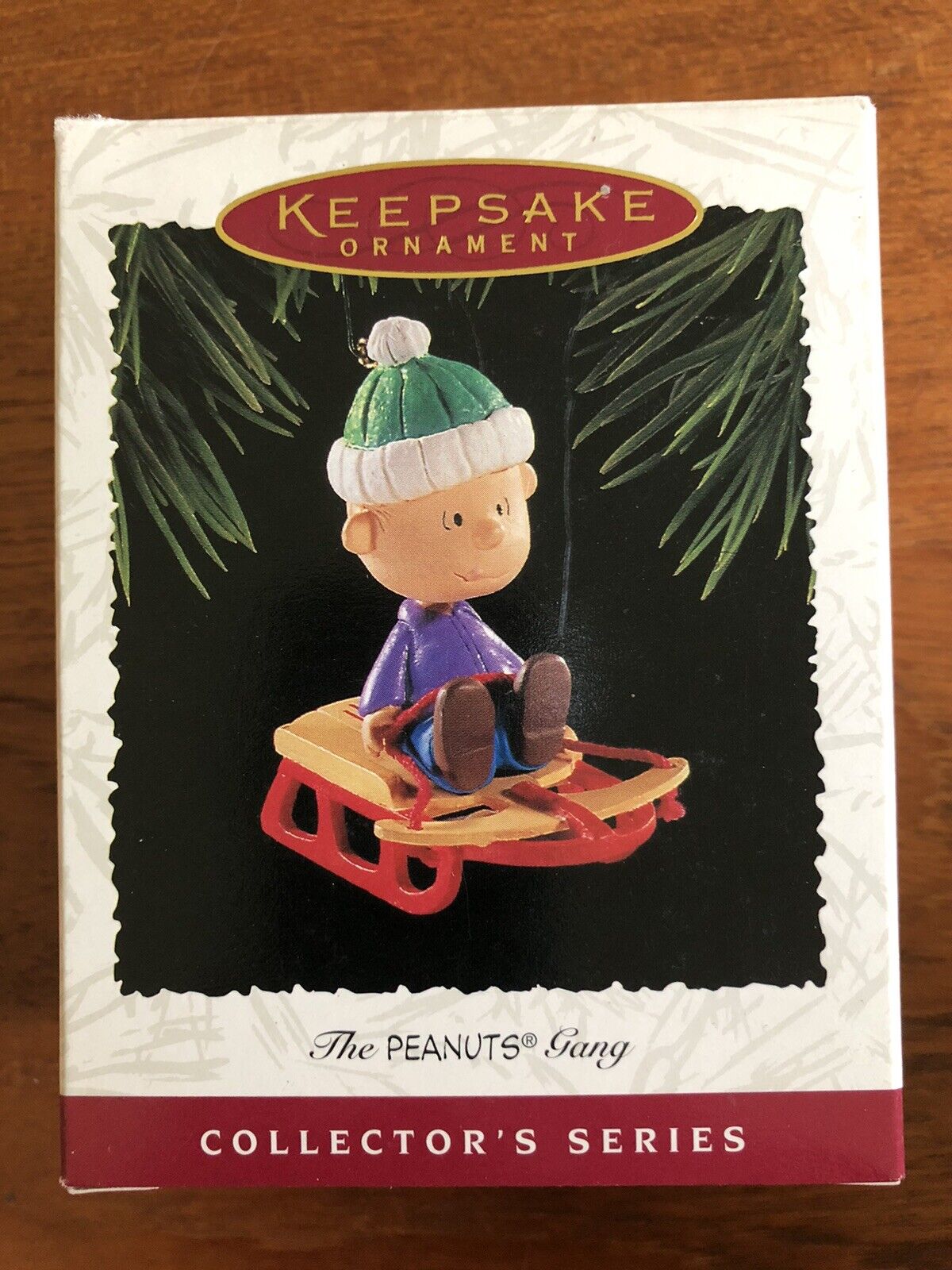 Hallmark Keepsake 1995 The Peanuts Gang Linus 3rd In Series Ornament