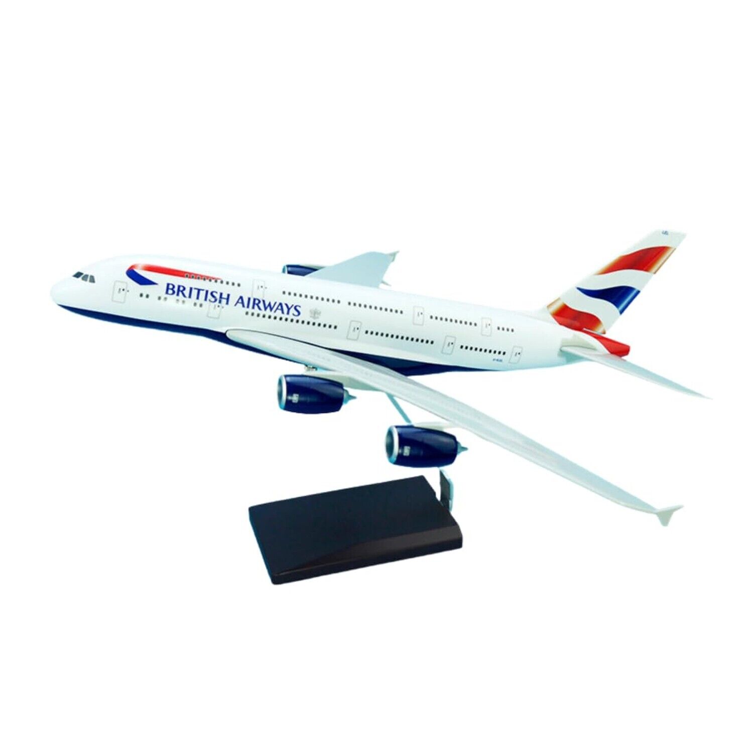 AeroClix British Airways Model Plane, Airbus A380-800 (1:200 Scale, 37 cm, G-...