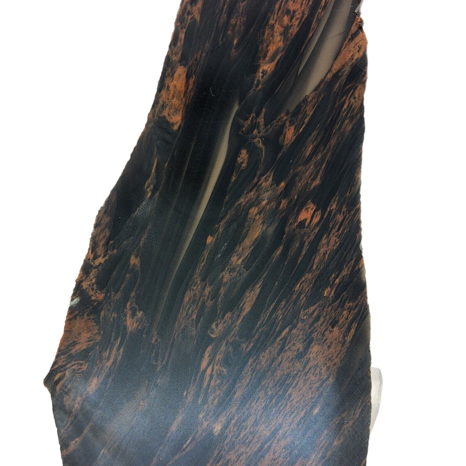 Triple Flow, Mahogany Obsidian slab, cabbing rough, lapidary, gemstone, #R-6017