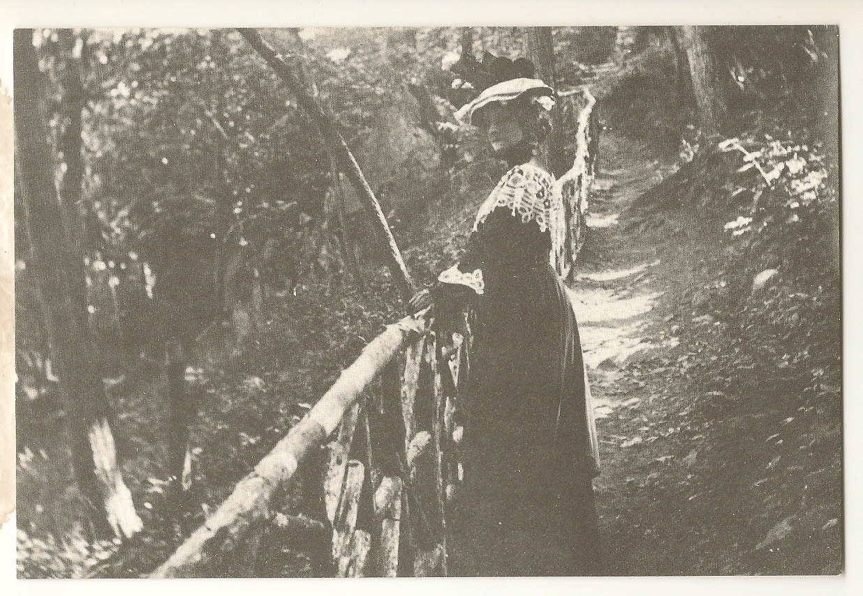 GLEN ECHO PARK MARYLAND, 1990\'s postcard showing 1890\'s image at Glen Echo