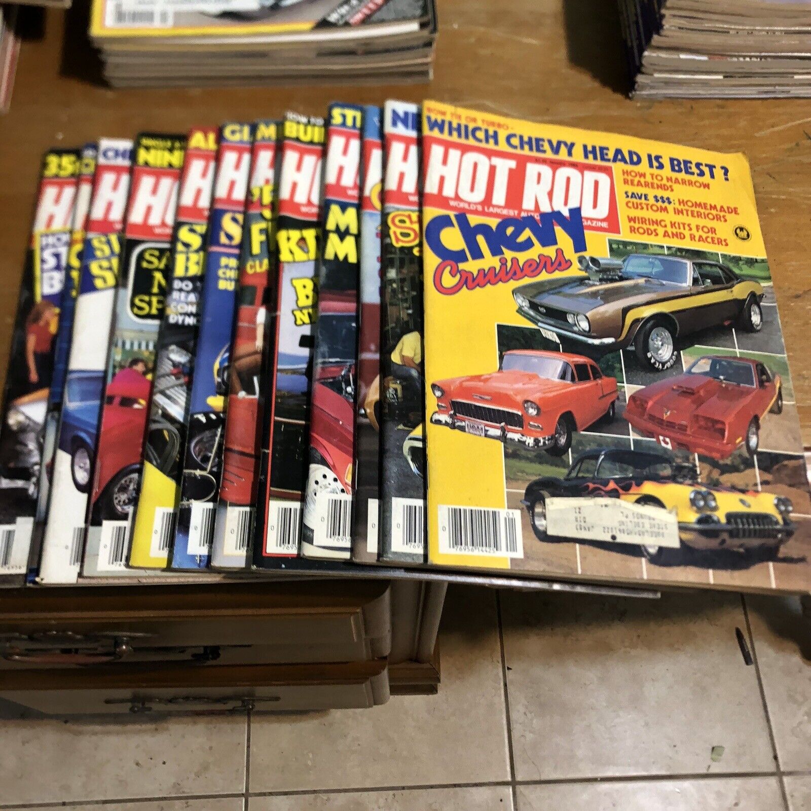1983 Full Year Hot Rod magazine 12 Issues Jan-Dec Vintage Cars