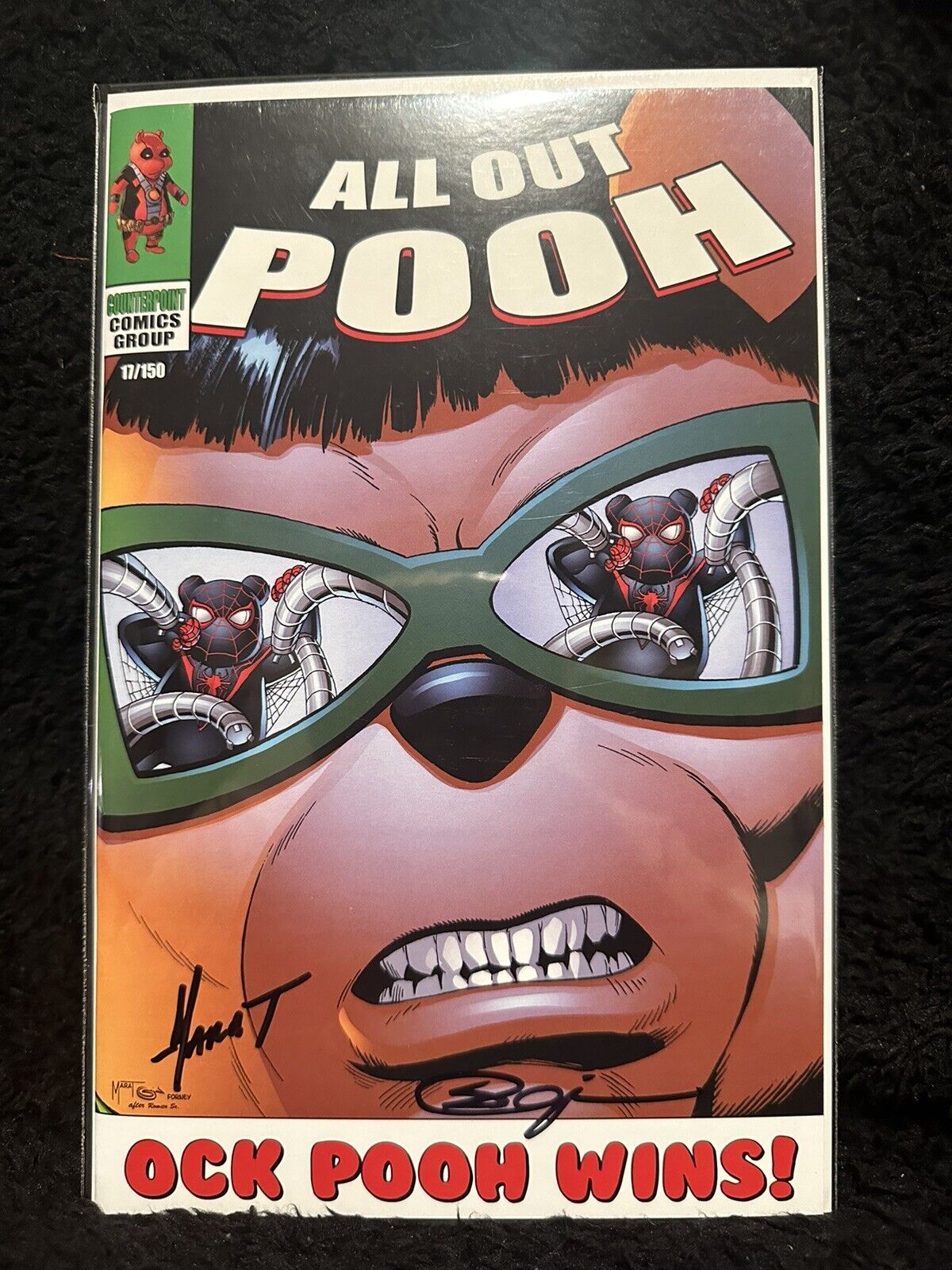 All Out Pooh #1 (2021 Counterpoint)  (Signed by Mychaels & Shah)