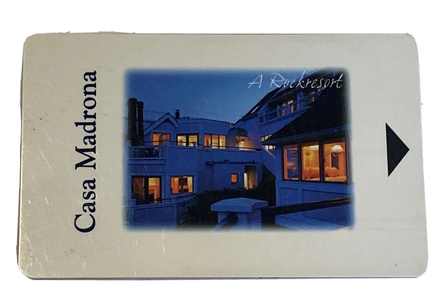 Vintage Casa Madrona A Rockresort Card Key