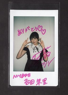 Nmb48 Yoshida Akari Autographed Instax 1 Piece Senbatsu General Election Favorit