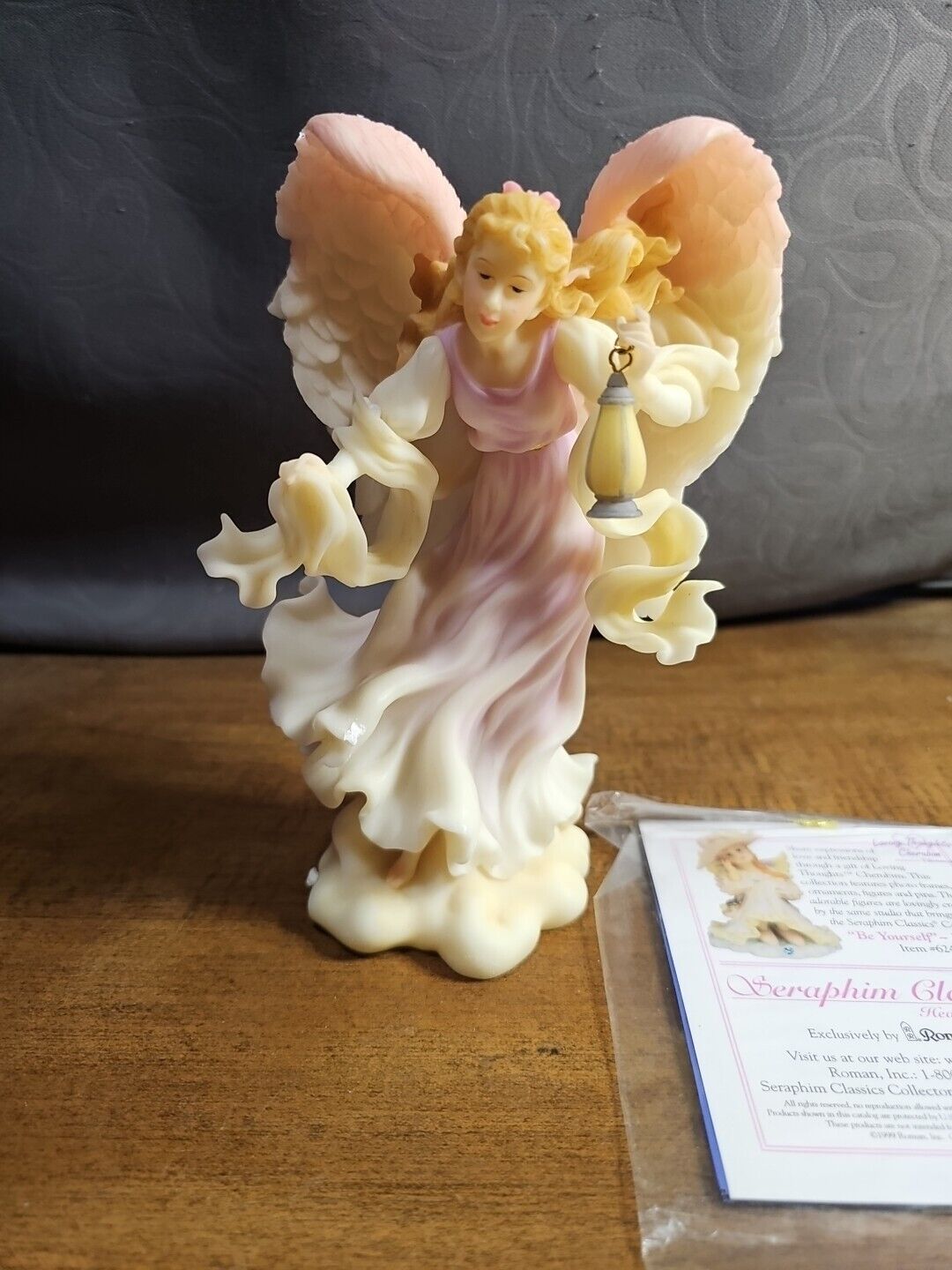 Seraphim Classics By Roman Nativity Angel Bethany Lighting The Way #81653