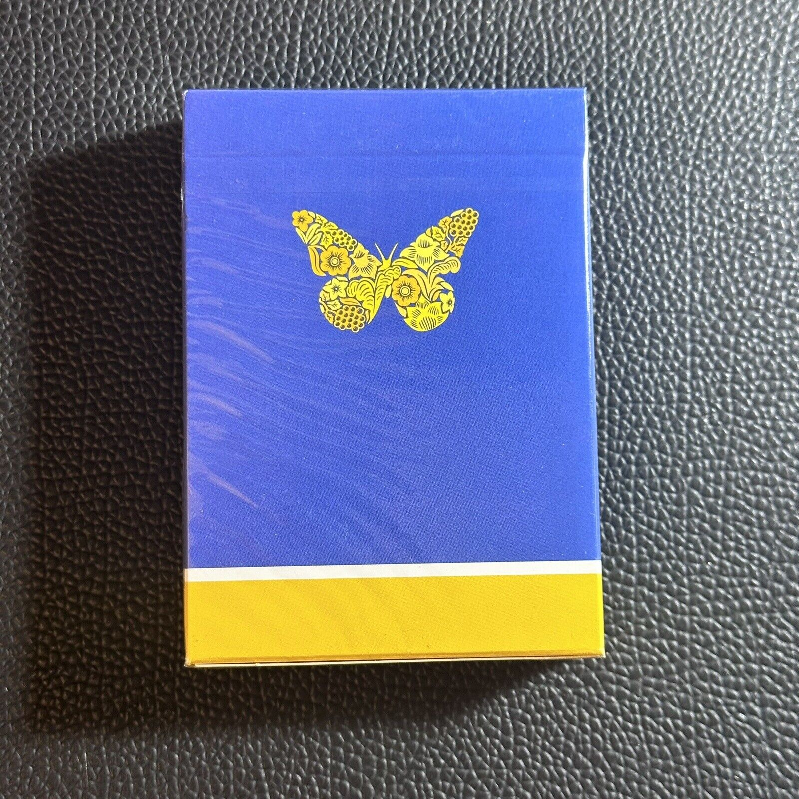 Butterfly Yellow Blue Edition Playing Cards by Ondrej