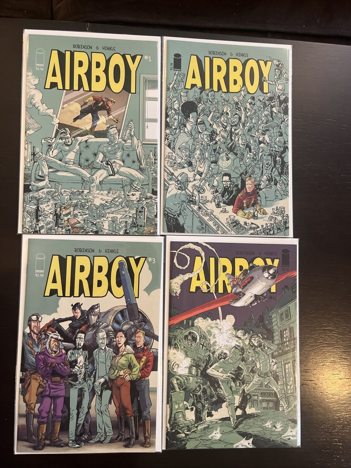 Airboy 1-4 Complete Series Image Comics 2015