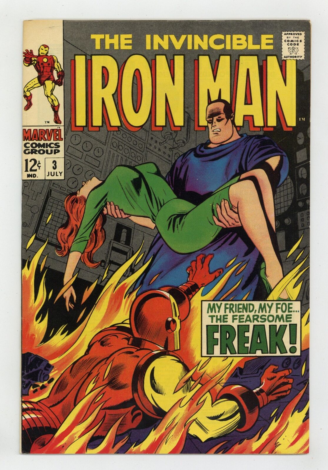 Iron Man #3 VF 8.0 1968