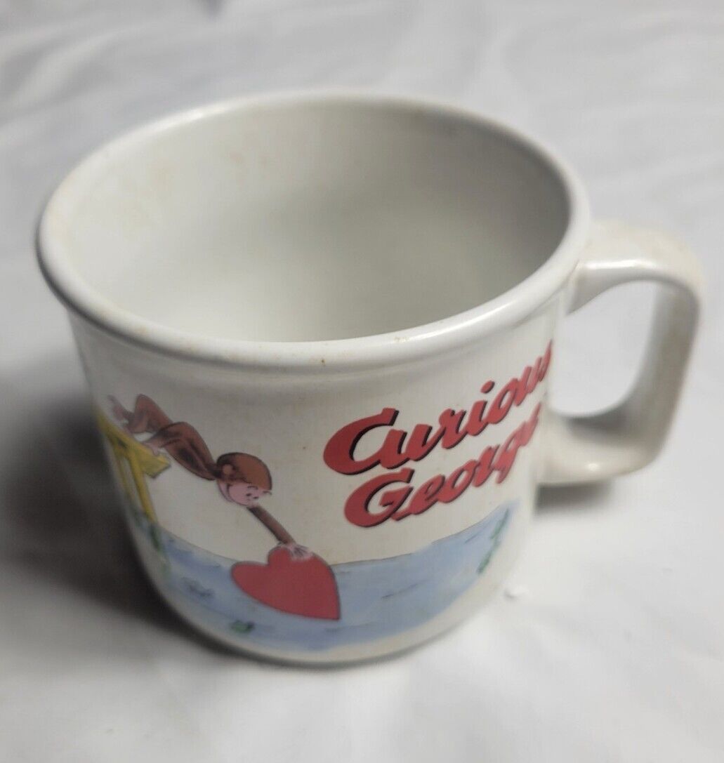 Vintage Curious George Coffee Ceramic Mug Vandor