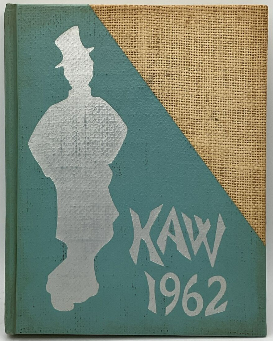 1962 KAW Washburn University of Topeka Kansas Annual Yearbook American Culture