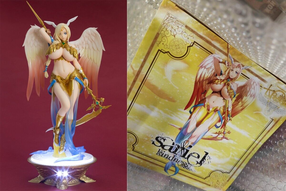 OrchidSeed The Seven Heavenly Virtues Sariel 1/8 Glowing Pedestal Version Figure