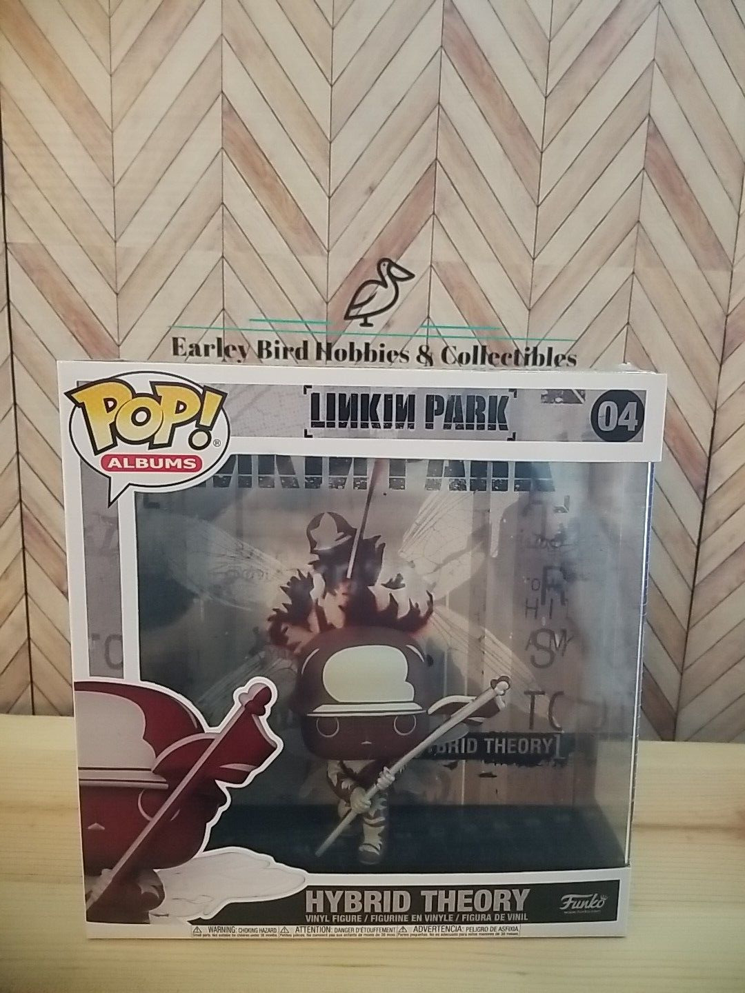 Funko Pop Album Cover with Case: Hybrid Theory #04