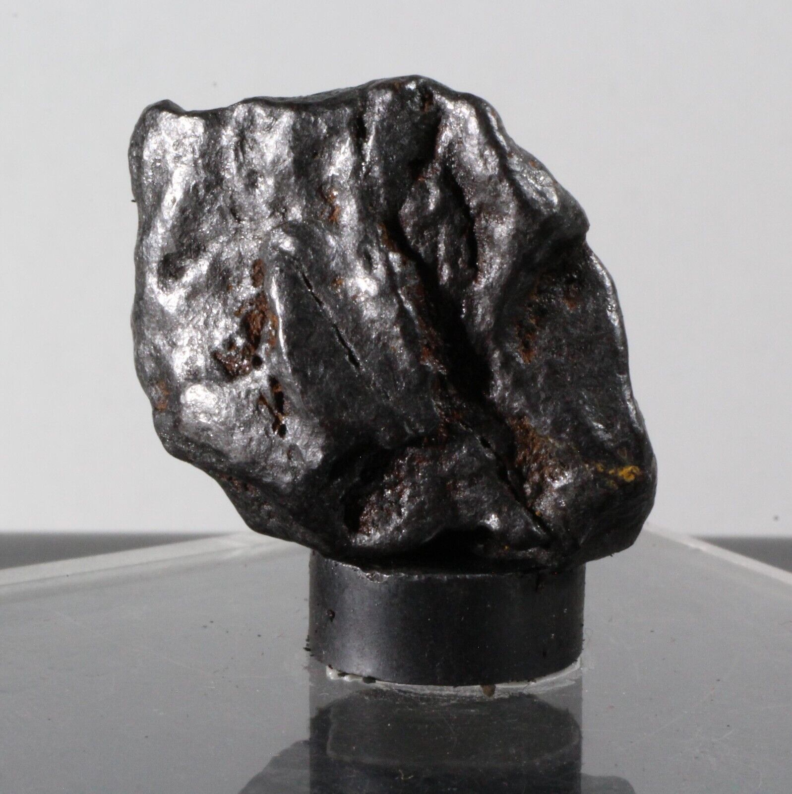 9.89GM Nantan Meteorite Fractured Iron NIckel Crystal Guangxi China Meteor A49