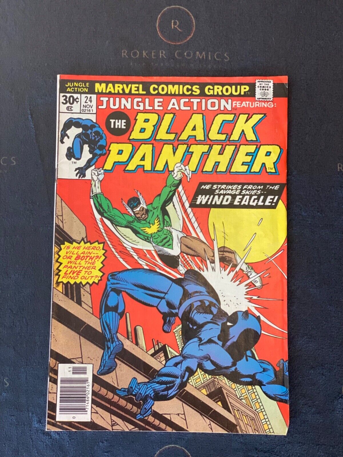 Rare 1976 Jungle Action #24 featuring Black Panther