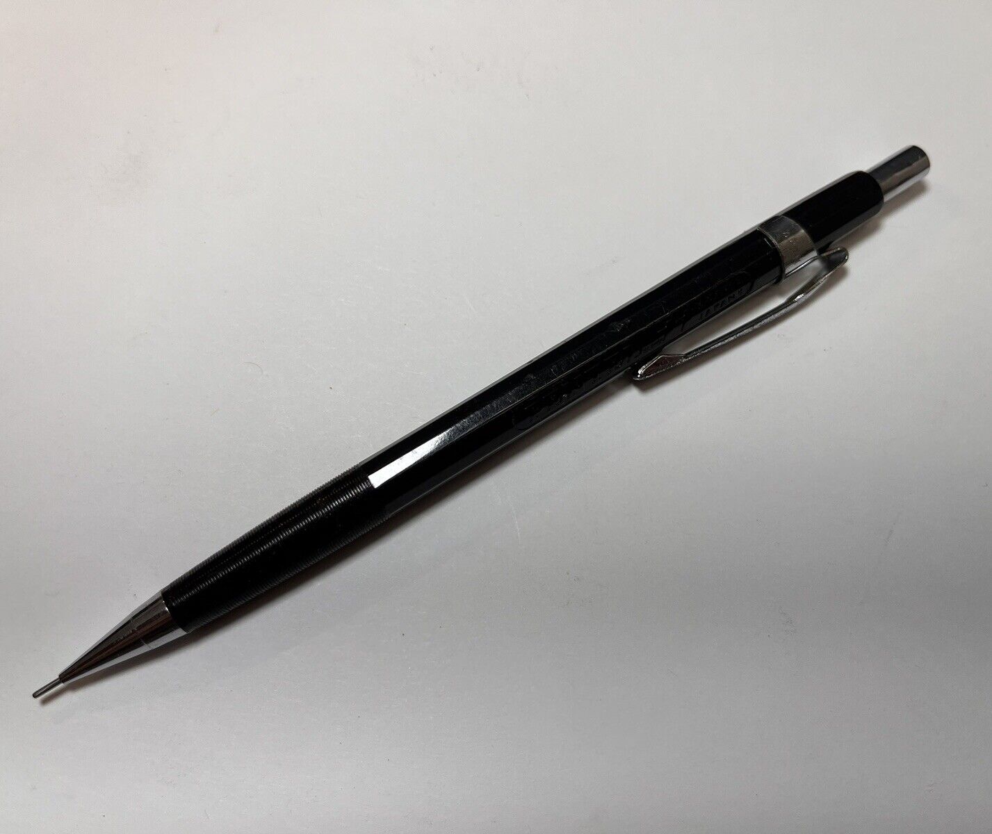 Vintage PENTEL ELEVEN 11 Mechanical Pencil 0.5mm Black Japan