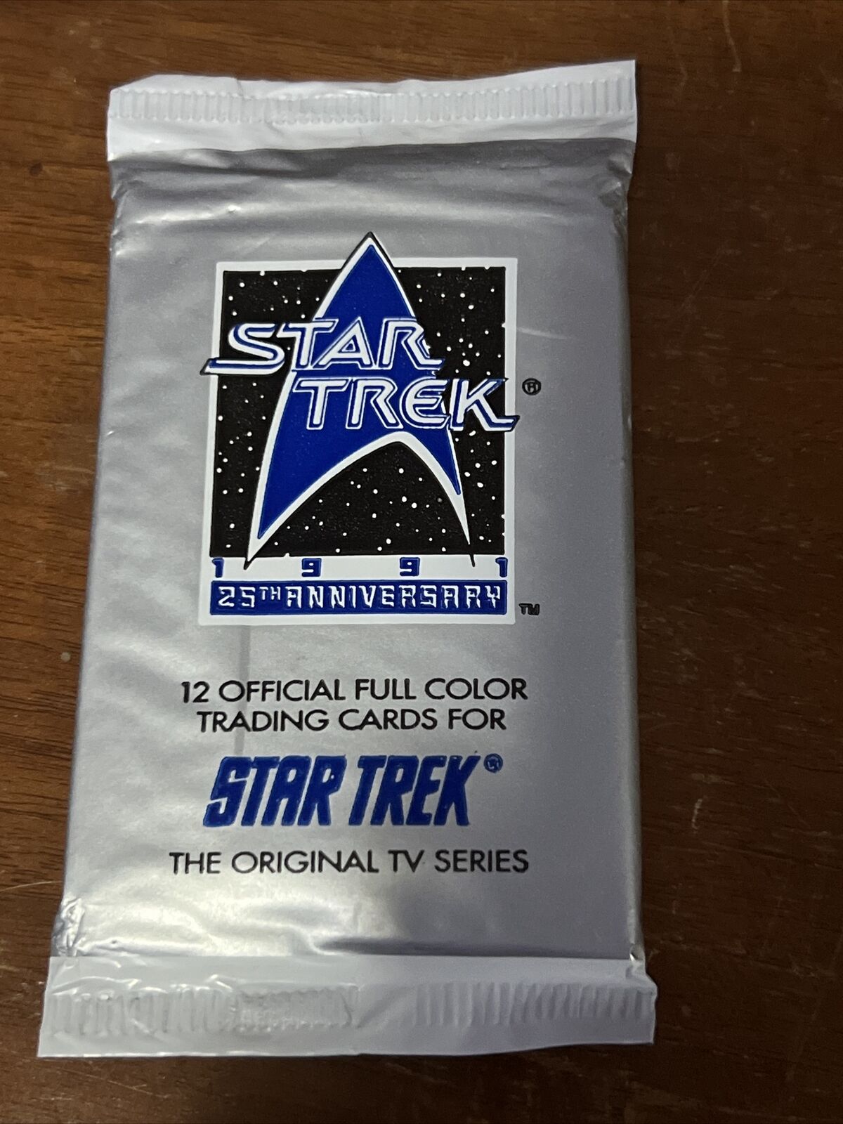 Vintage 1991 Star Trek Original Trading Cards Sealed pack (1) Series 1