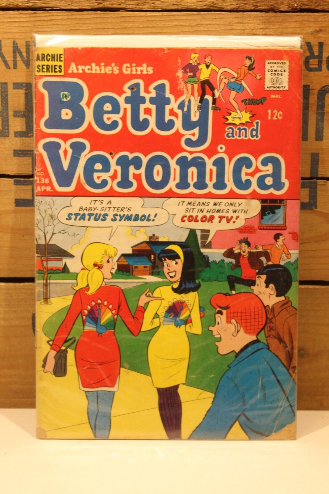 Archie Series BETTY AND VERONICA #136 Fair/good 12 cent