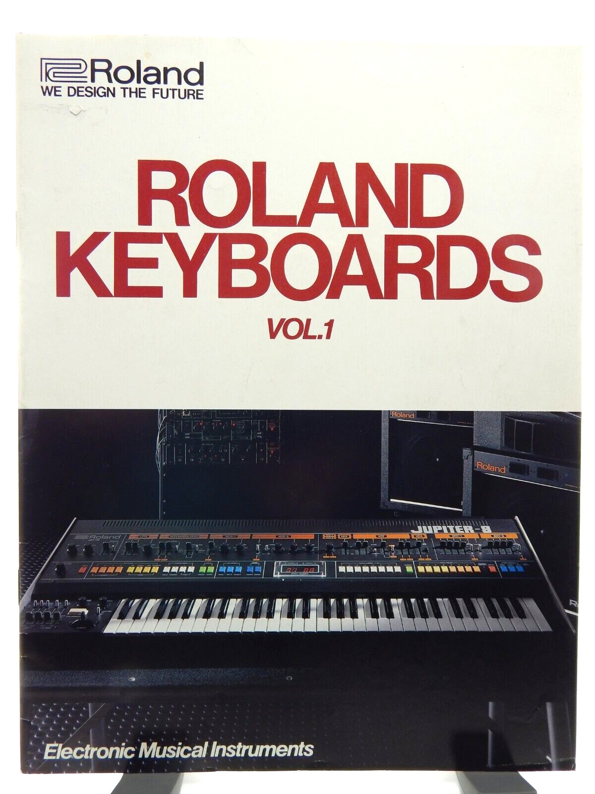 ROLAND SYNTHESIZER KEYBOARDS Vtg 1982 Vol 1 Catalog 30 Page Excellent Condition