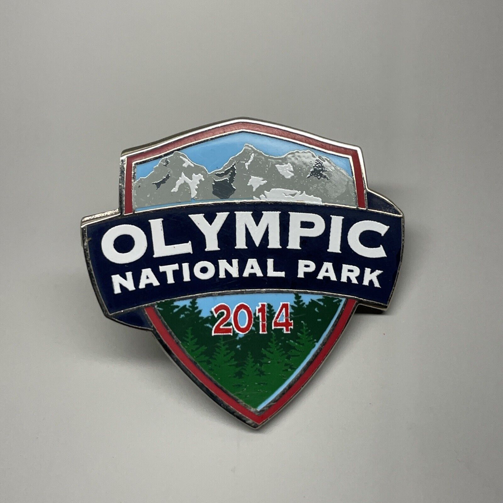 Olympic National Park 2013 Enamel Pin Hat Tie Lapel Pinback